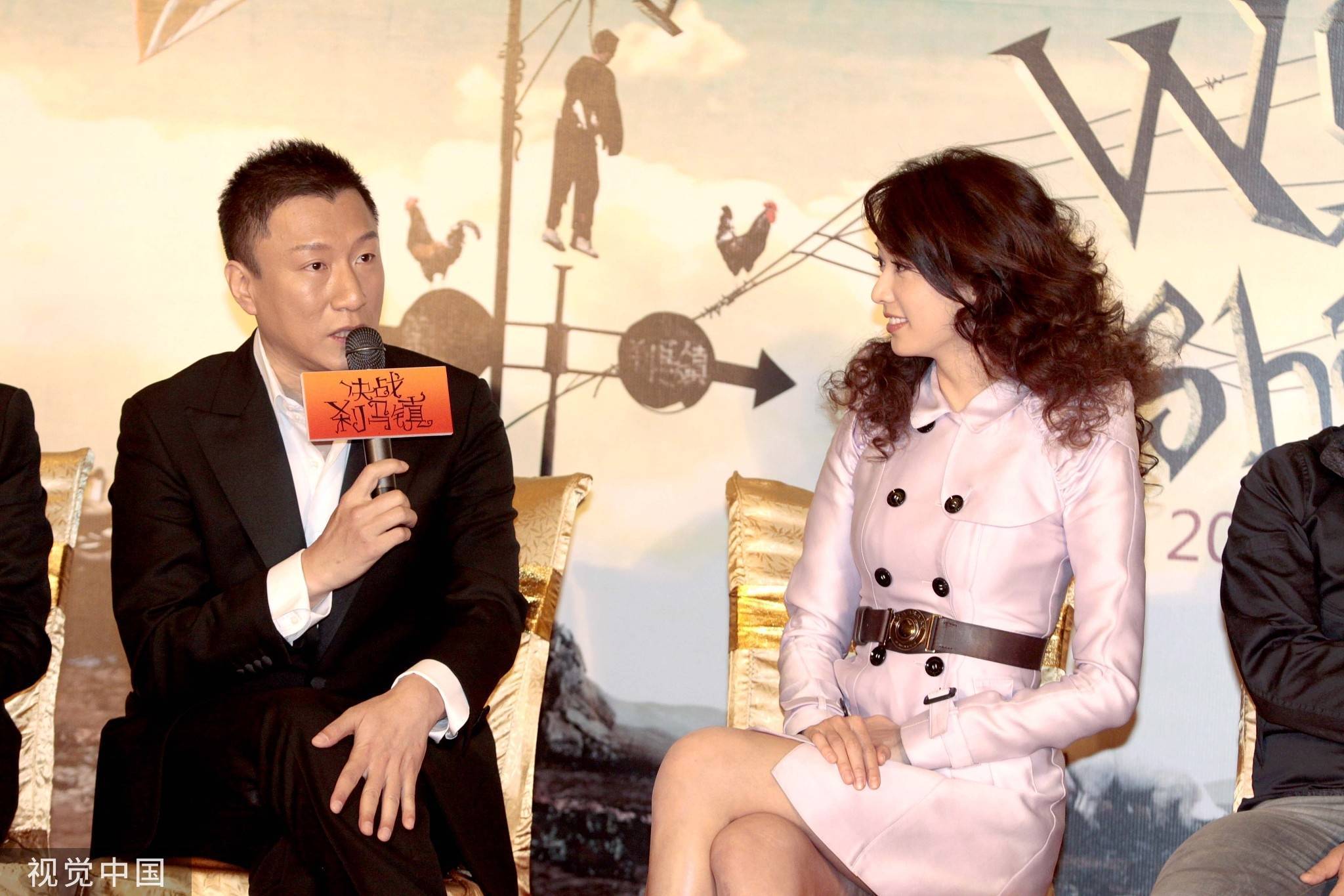 孙红雷与巩俐传出绯闻,对着丁嘉丽说:我们不合适!_女明星_男友_时候