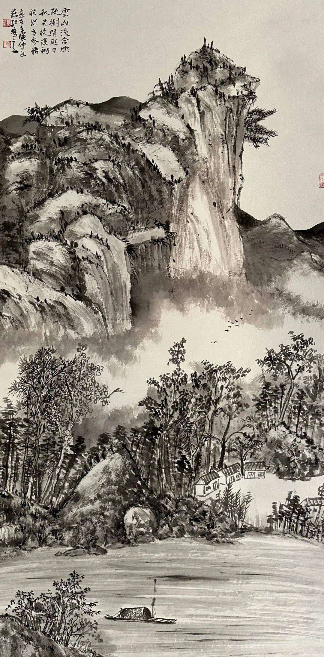 癸卯呈祥——三门峡中国画作品展(第一期)_文化_贴近生活_时代