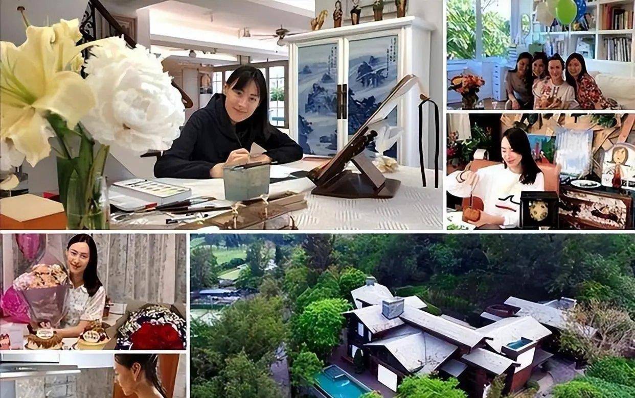 目前梁洛施和三个儿子仍住在李泽楷赠送的红木屋别墅,不过随着孩子