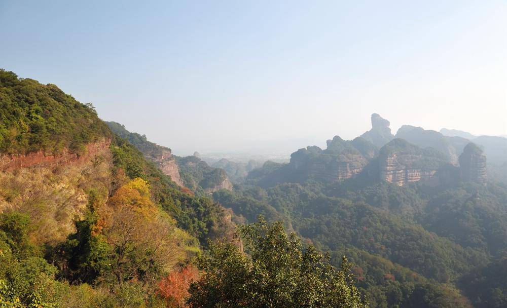 韶關丹霞山遊記(上):丹霞山景區長老峰,陰元石_山峰_廣東省_索道站