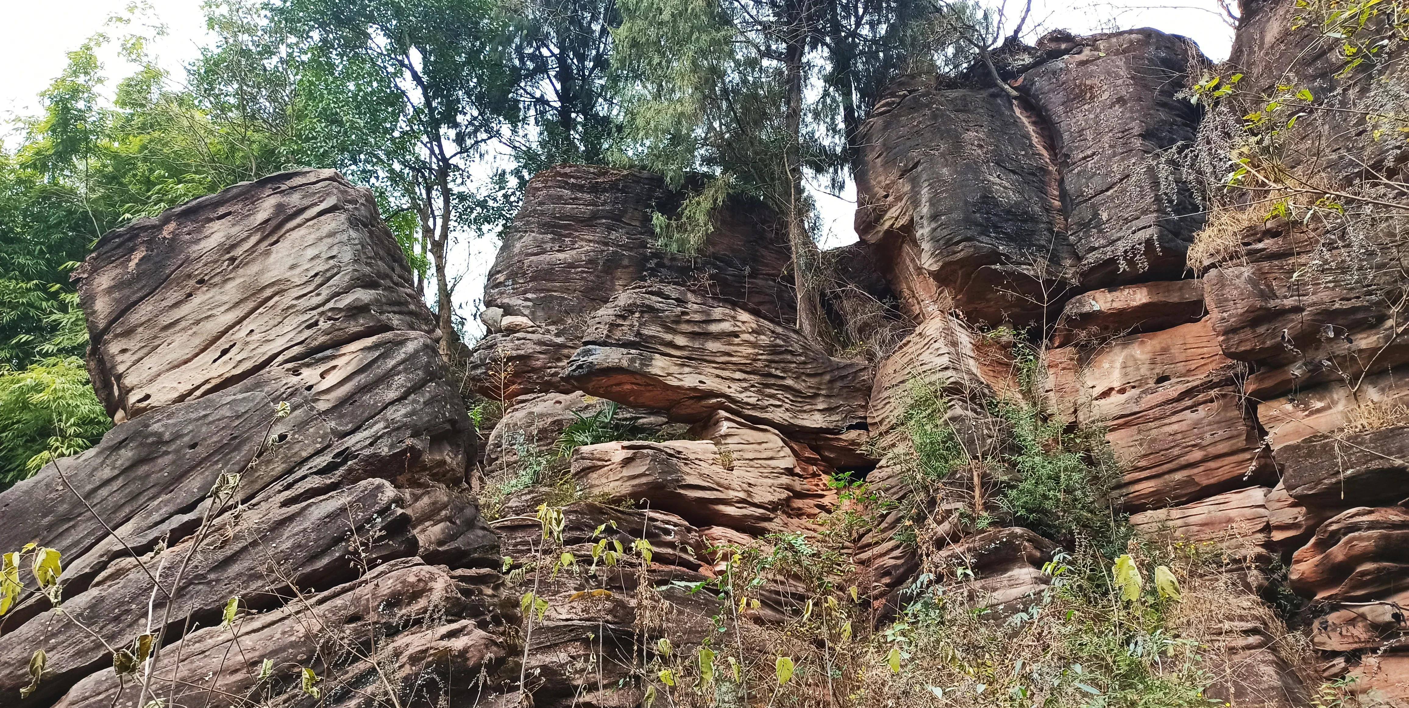 中江石林谷风景区图片