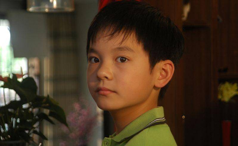 绝对算一个,他小时候长得特别可爱,脸肉肉的,既像胡先煦,又很像郑业成