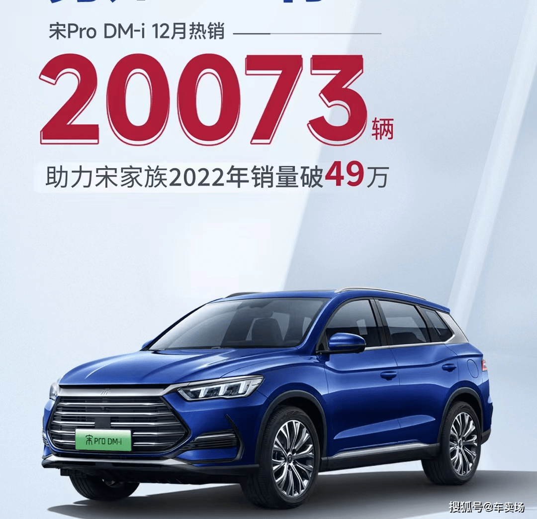 比亚迪首次公开宋Pro DM-i销量_搜狐汽车_搜狐网