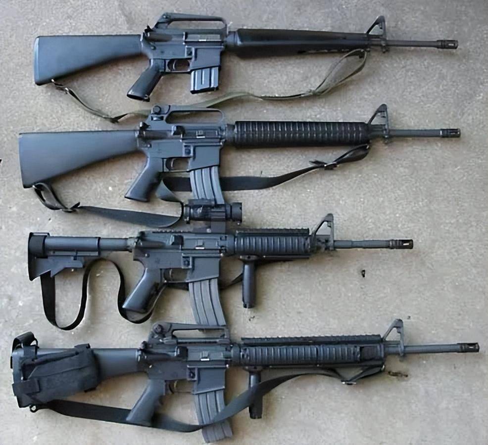 美国M16A2自动步枪图片