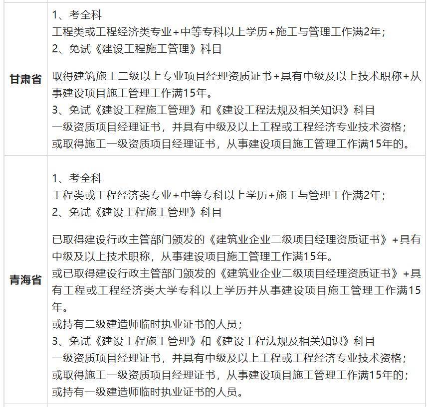 深度揭秘（二级建造师报名条件）一级建造师报考条件要求 第10张