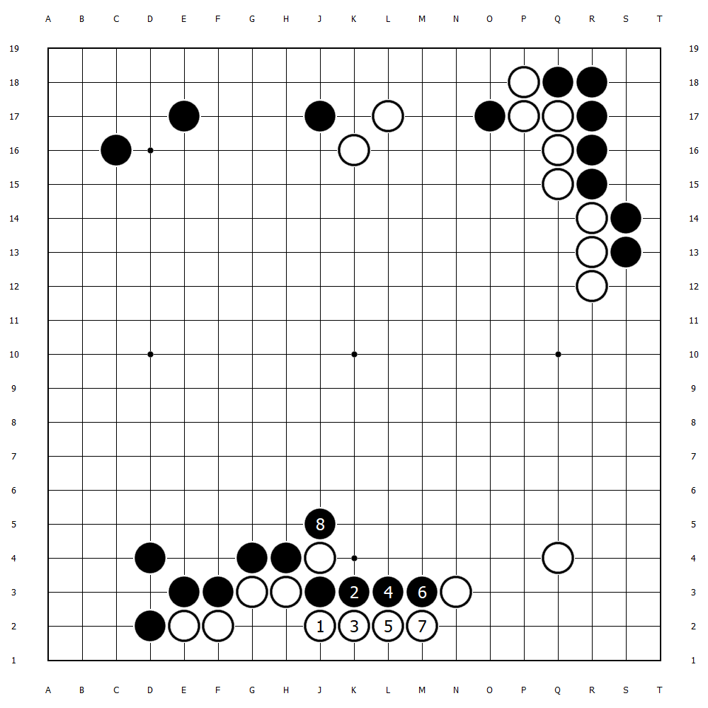 围棋网课：中盘阶段常型割断的研究(野狐1级)