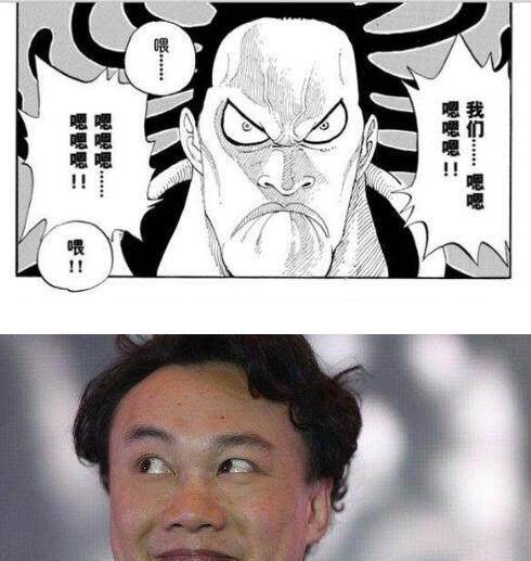 海贼王中4个撞明星脸的人物,网友:长面包就是王祖蓝!