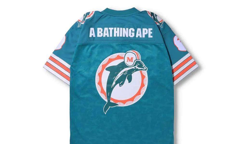 南海岸配色太帅了!bape 三方联名即将发售_运动_球衣_双方