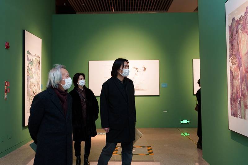 “美丽中国——生态环境书画展”在京开幕