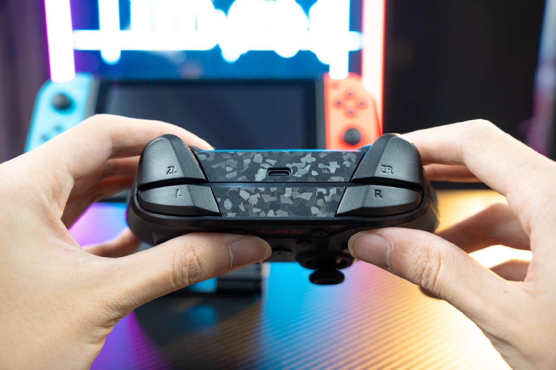 黑爵(ajazz)ag180双模游戏手柄_switch_按键_pro