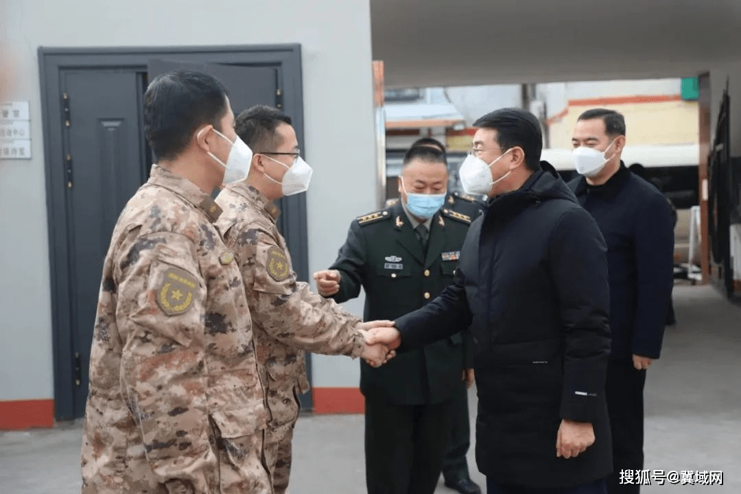 邯郸复兴区领导走访慰问驻军部队等