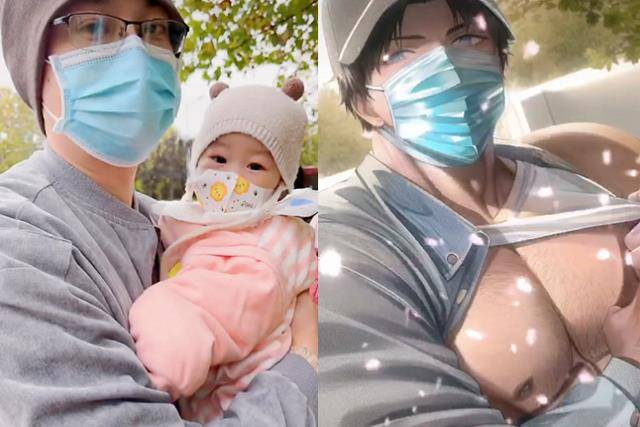 ai绘画欢乐多,一家三口变六人,新娘成女装大佬,奶爸那个想不到_照片