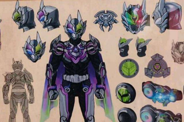 铠甲勇士捕将:捕王废案设计稿公开原设定更有终极铠甲的气质_元素