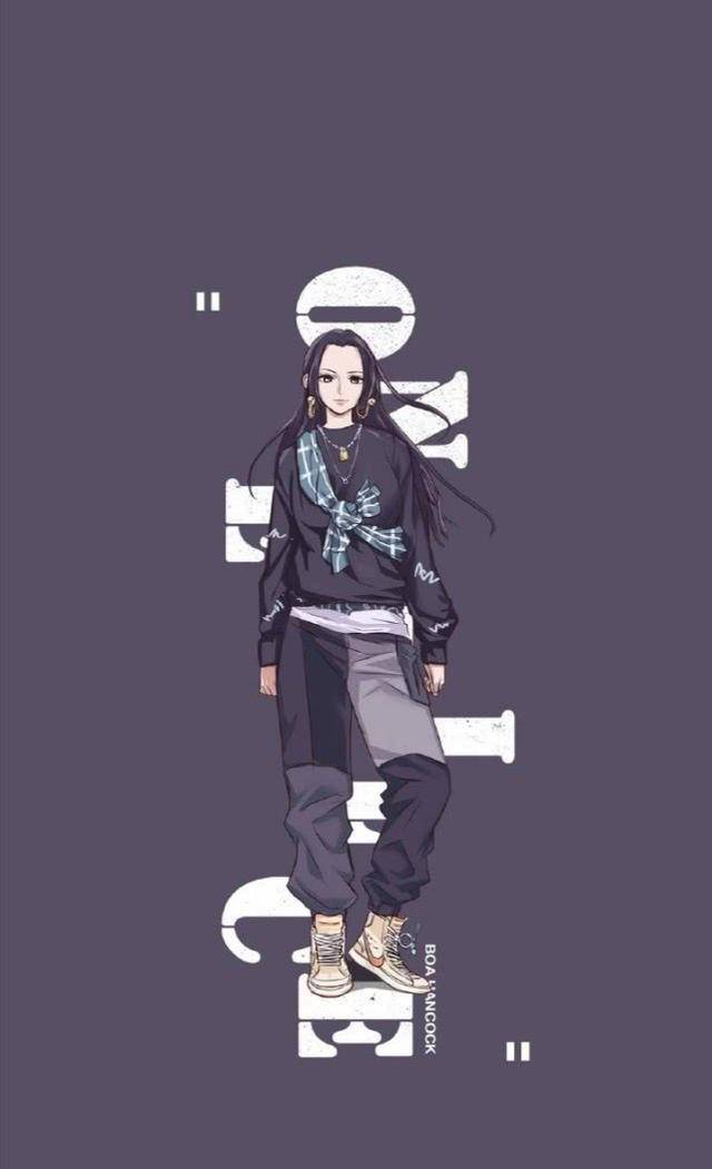 当海贼王换上现代潮装,索隆依旧霸气,女帝认不出来