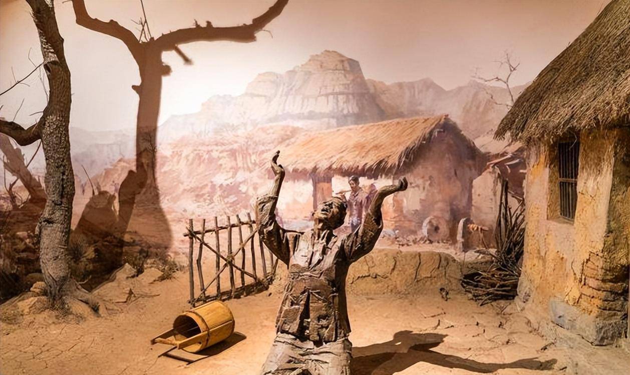 而旱灾正是导致饥荒发生的最直接的原因,当时许多逃荒保命的灾民只能