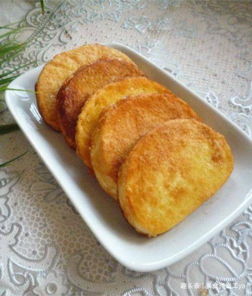 黄金馒头片的做法来喽,每天一道家常菜,天天不重样!_椒盐_早餐_操作