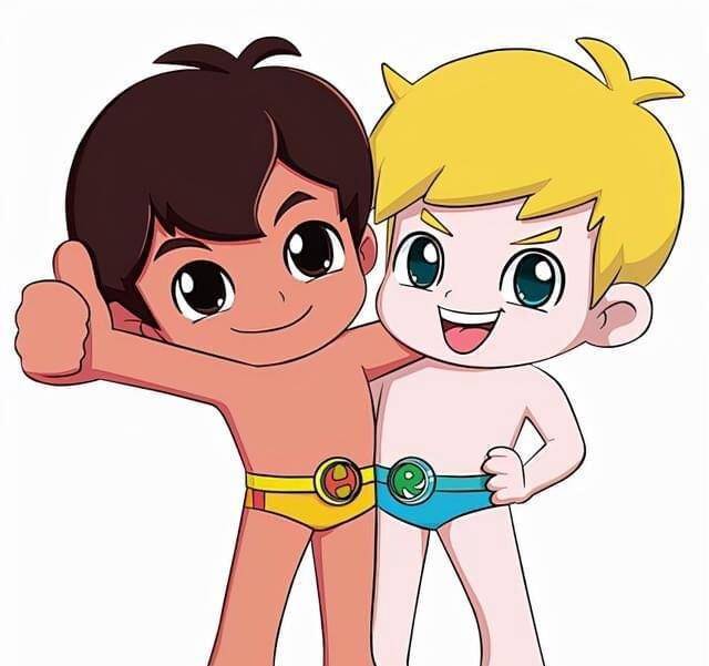 国产动画片《海尔兄弟》的人物形象国产动画片《十二生肖传说》国产