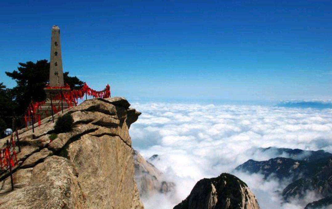 到陕西"华山"照片,引起热议:这简直是大自然的馈赠_旅游_华阴市_美景