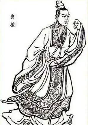 曹植字子建,曹操之子,母为武宣卞皇后.善属文,言出为论,下笔成章.