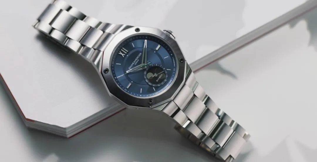 名士riviera利维拉系列baumatic月相腕表评测【大腕撩表】_机芯_品牌