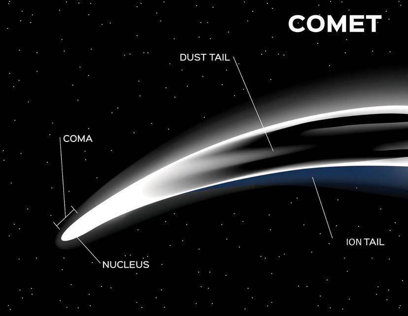 comet moth图片
