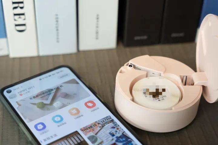 避免丢三落四,小巧便携,汉印H11小粉饼家用标签机使用分享