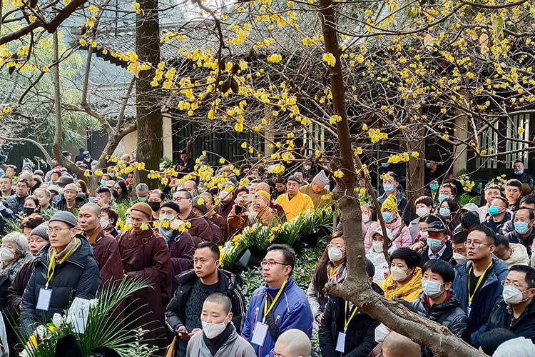 本如大和尚圆寂追思法会在陕西终南山净业寺举行