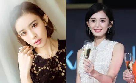 而且孟子义之前留着短头发的时候,侧脸被很多人说像古力娜扎.