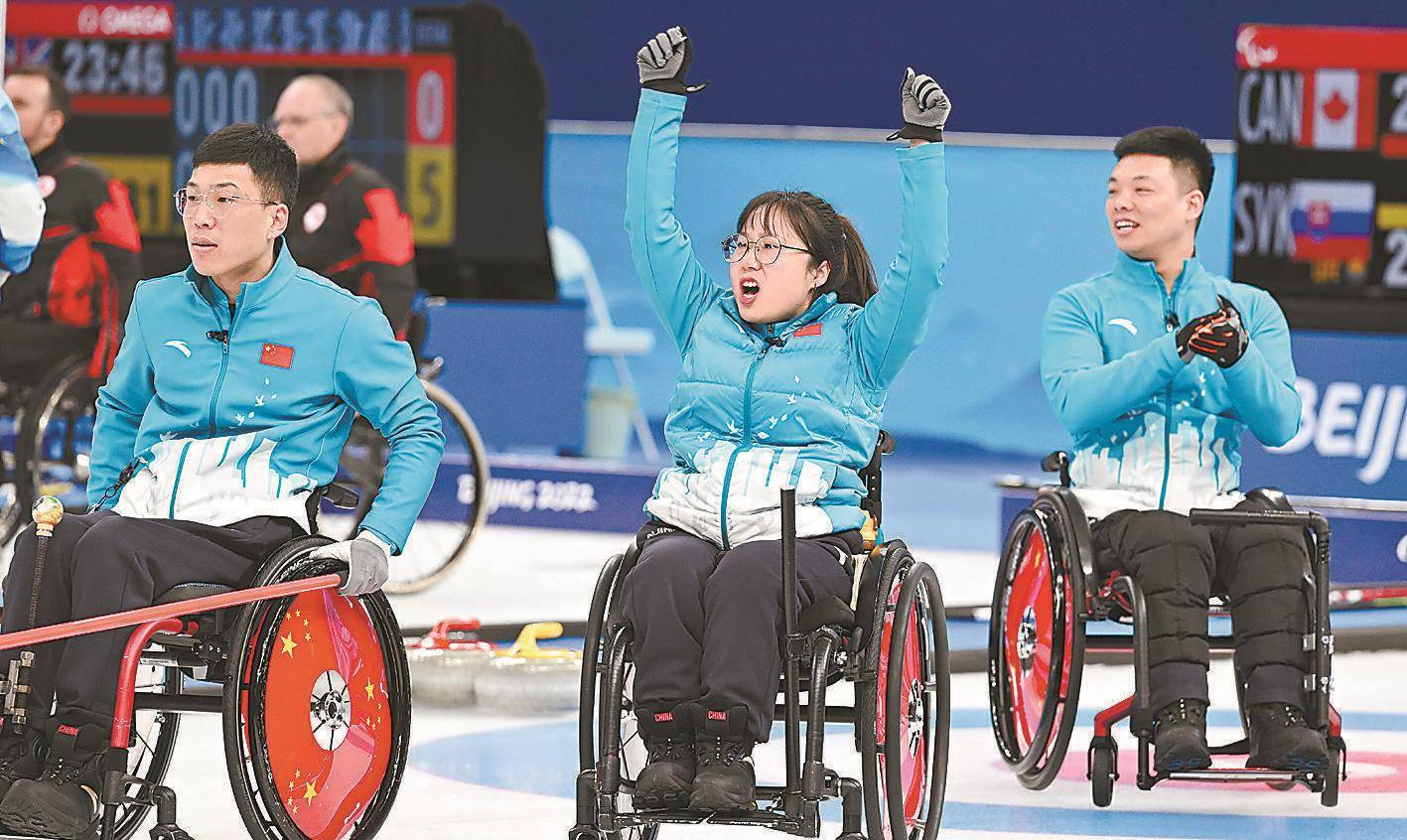 冬残奥会赛场|女将闫卓:相信我们会越比越好_轮椅_交流_中国