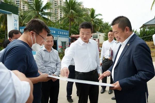 陵水县委书记吴海峰:力促一季度项目建设取得"开门红"_投资_相关_调研