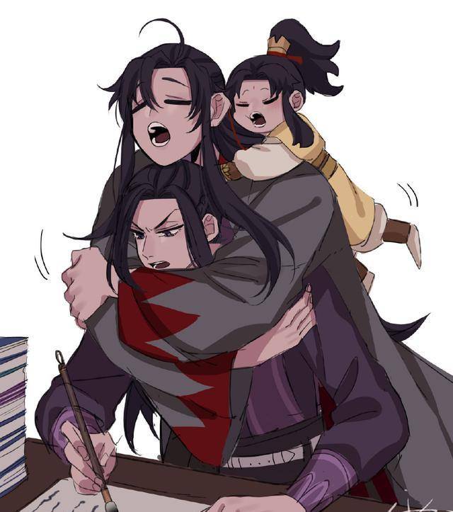 魔道祖师,当江澄变成家长,才知道带娃不容易_金凌_魏无羡_蓝湛