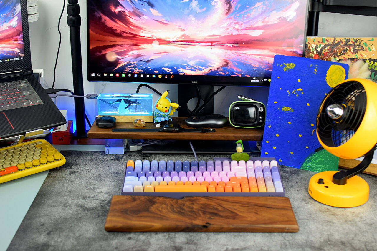 Lofree洛斐小翘星河主题机械键盘:充满艺术感的高颜值键盘,情人节送礼首选