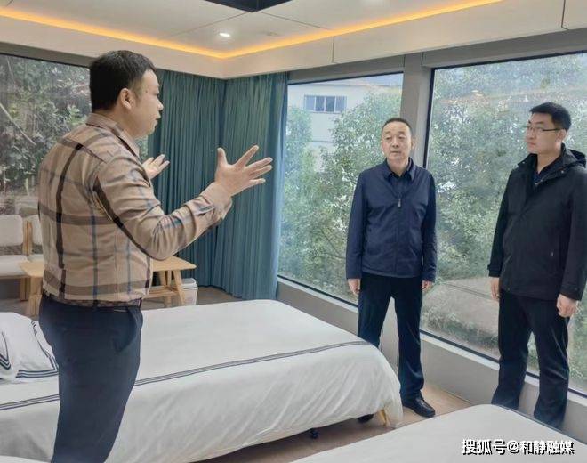 2月7日,和静县党委副书记,县长王远明一行前往福建筑可丽诗宿科技有限