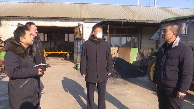 林口县委常委,宣传部部长张邦柱深入包保企业进行调研_发展_生产_市场