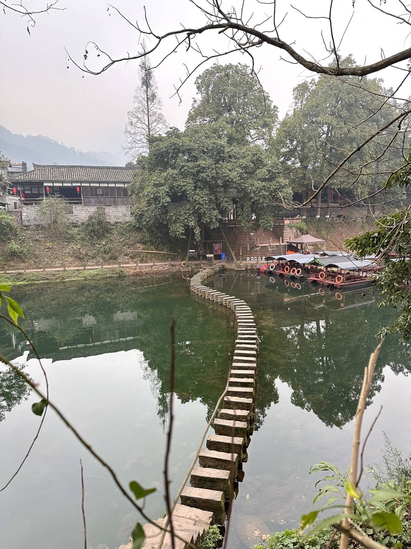 钱兔无量游沧海一蓑烟雨任生平的川中古镇