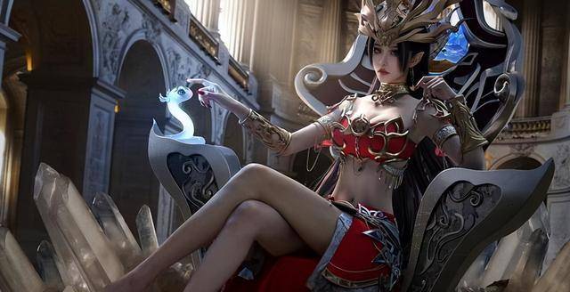 是最强美杜莎cos,蛇尾完美驾驭,身材比动漫还惊人_角色_斗破苍穹_动画