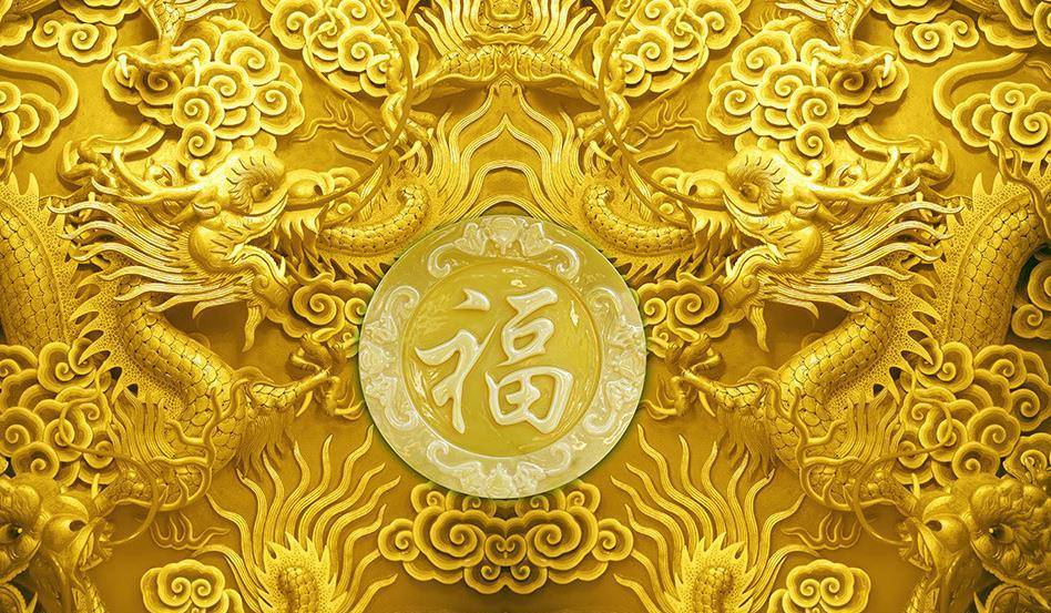 人们希望2月2日有吉祥龙回家,为家人带来祝福,于是贴上百福照片为家人