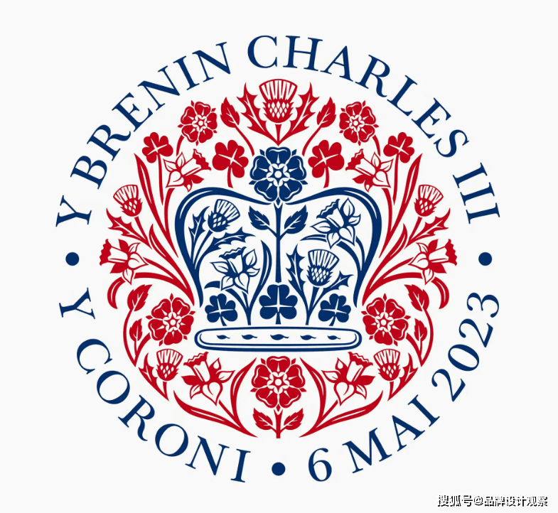 英国国王查尔斯三世加冕logo发布!苹果前首席设计师 jony ive 新作!