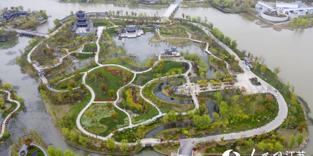 江苏仪征:生态留白迎蝶变"世园"花开枣林湾