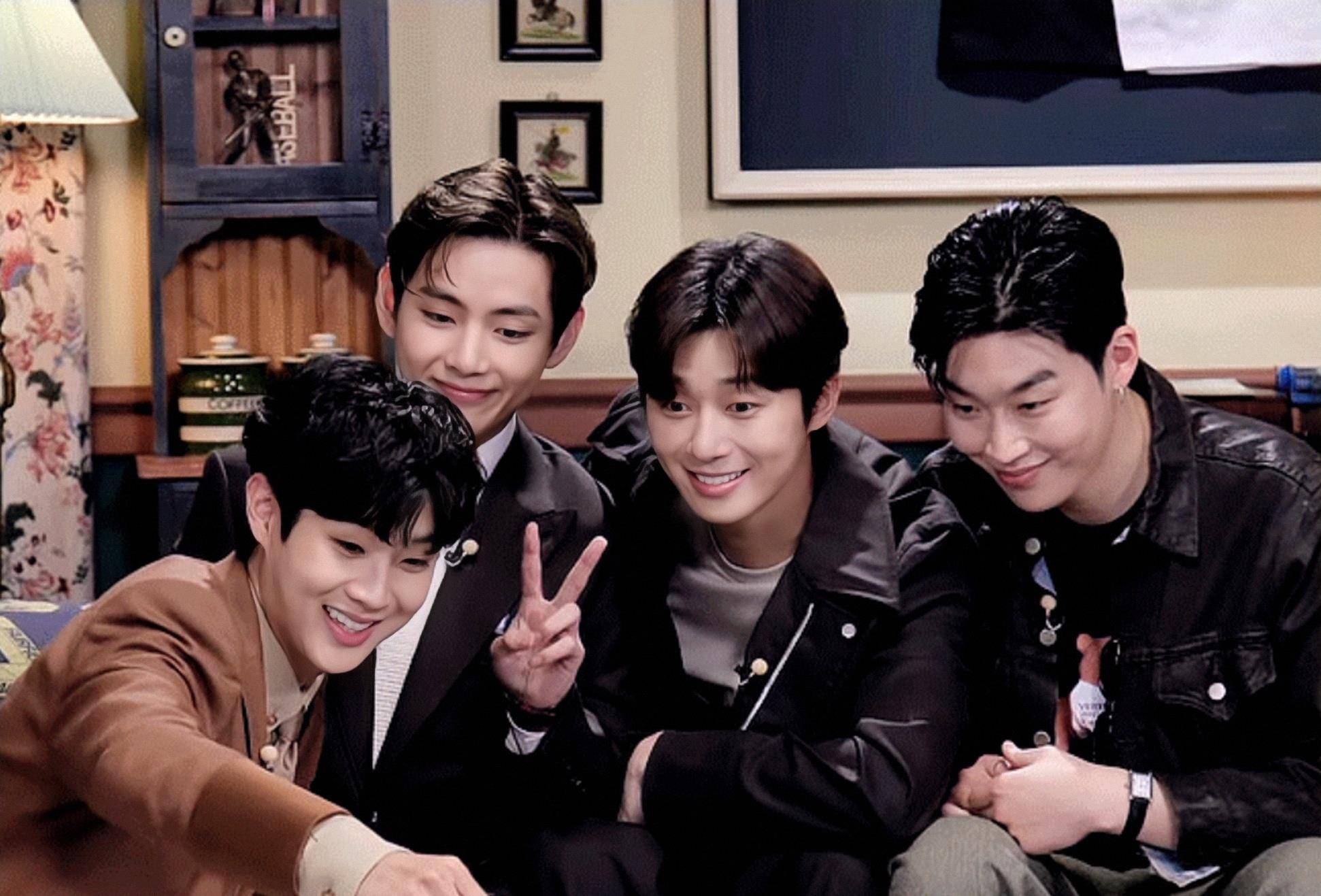 朴叙俊,崔宇植在高尔夫球场约会,金泰亨v吃醋ing_wooga_family_留言