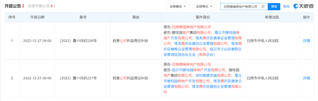 碧桂园地产再被冻结3.8亿元存款:曾与纠纷方合作地产项目(图3)