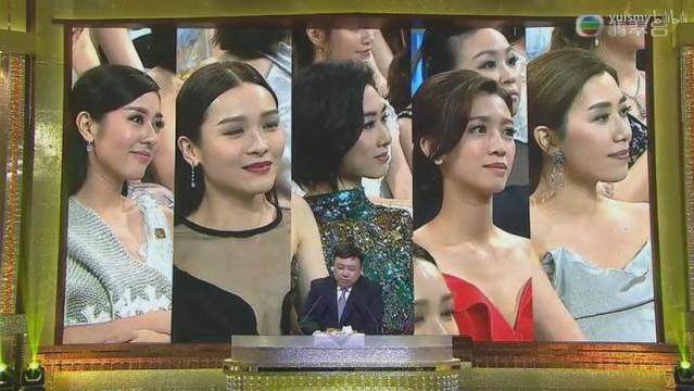 这位tvb小花上台拿奖,身边没人拥抱送祝福,尴尬……_蔡思贝_李佳芯