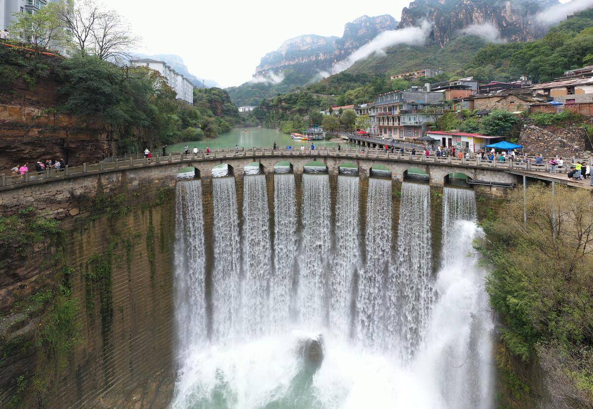 辉县香木河景区图片