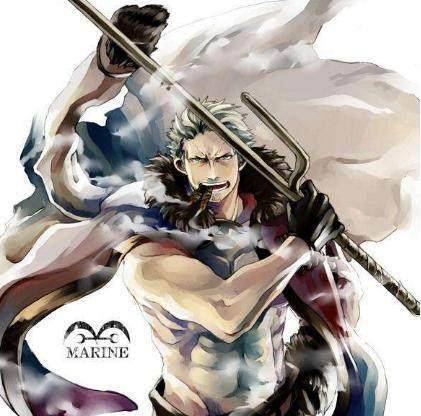 盘点海贼王中所有的白发人物,其中两个已死亡!_卡普_海军的_战国