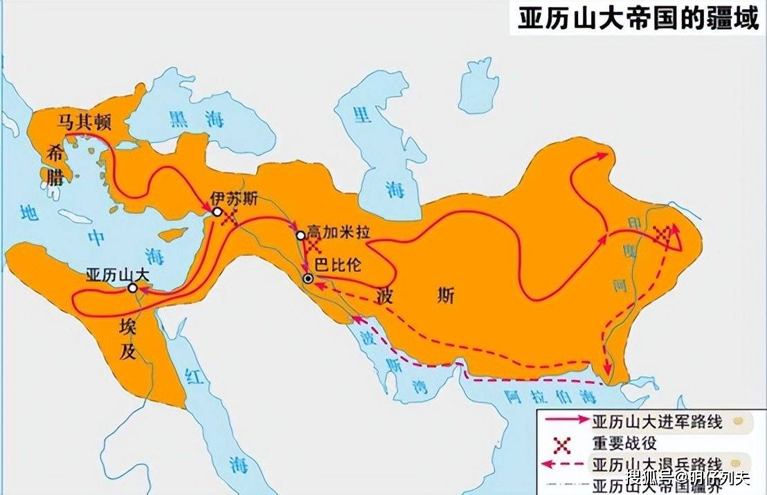 公元前四世纪中叶,马其顿王国的腓力二世在不断兼并古希腊城邦(除