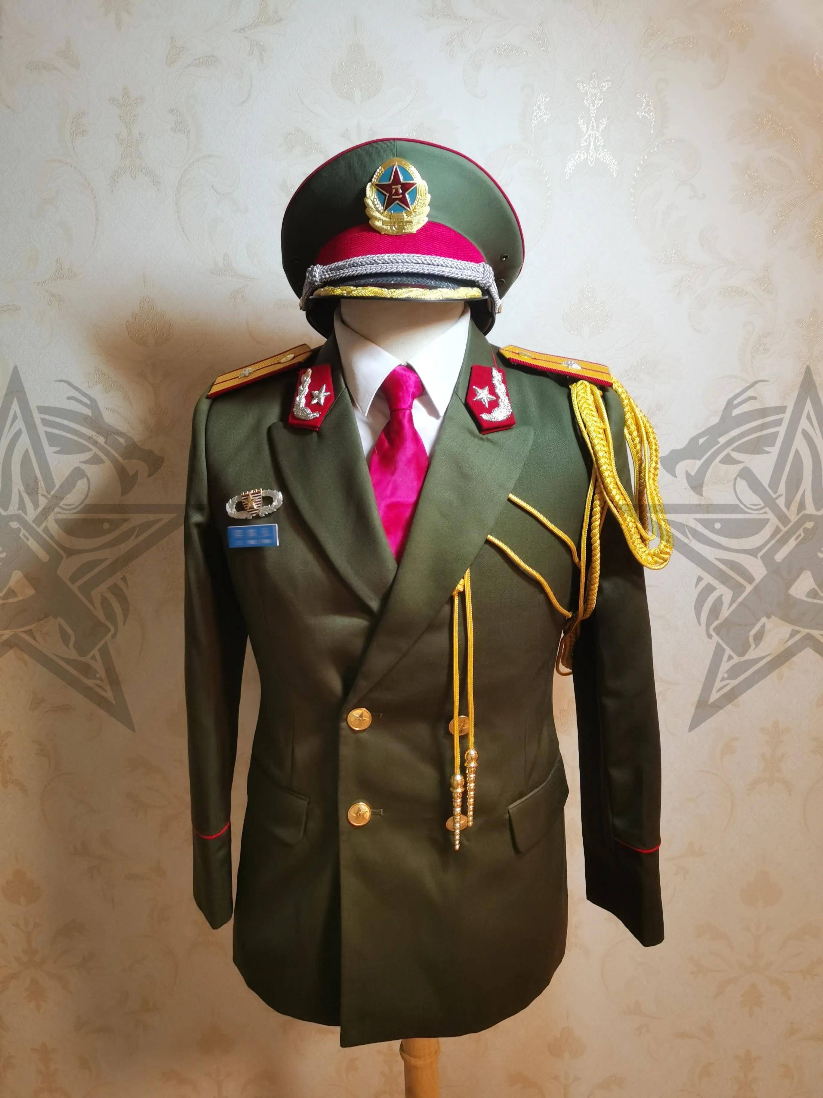 陆军军官礼服绶带图片