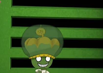 不用怀疑自己的眼睛,他就叫傻瓜,是苦瓜大王赠给他的称号,不过他是