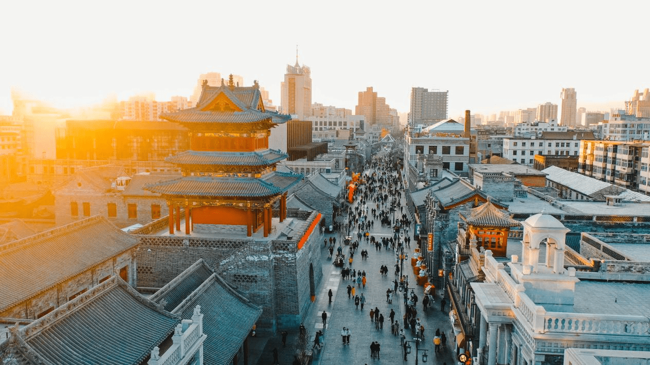 国家级旅游休闲街区 | 太原钟楼步行街:镌刻着千年府城历史的文化名街