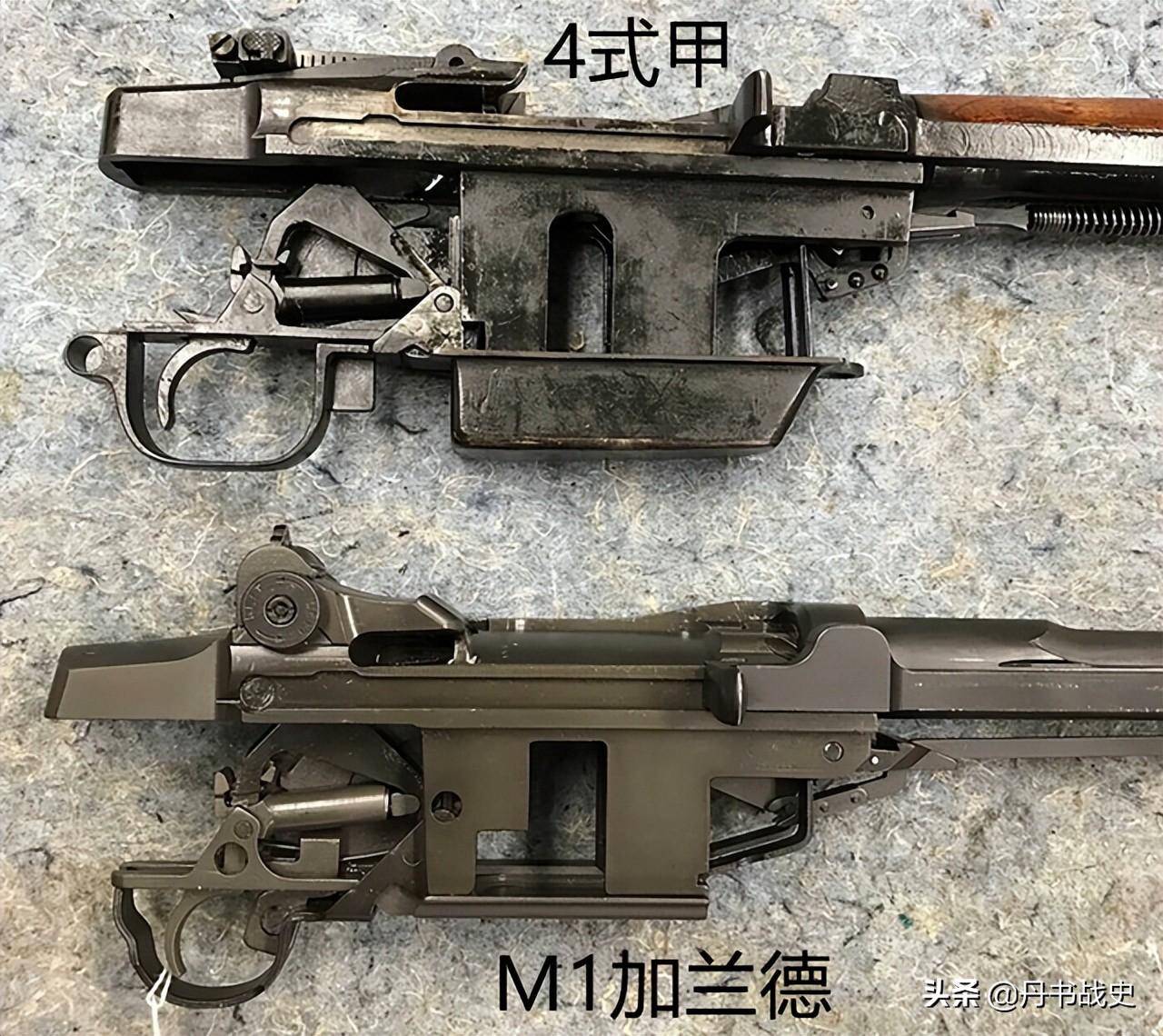 二戰日本的半自動步槍,模仿m1加蘭德發展而來的4式步槍_日軍_彈藥_被