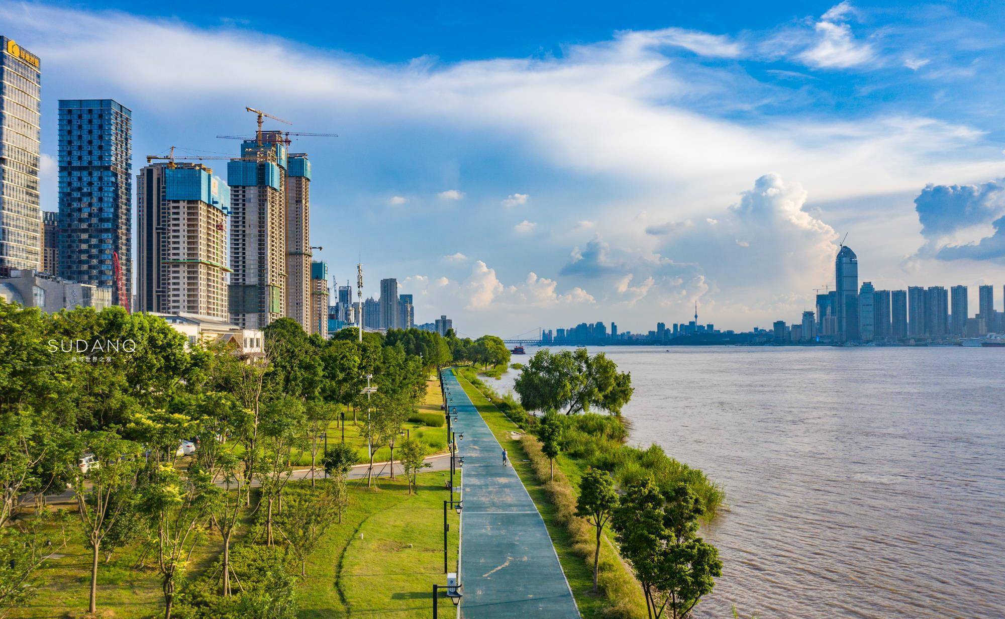 总体面积已超200万平方米:庞大的露天公园,风光壮阔_汉口_河滩_武昌河